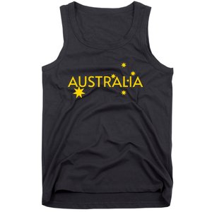 Australia Flag Jersey Tank Top