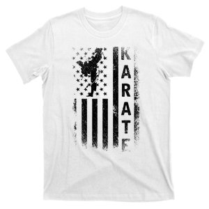 America Flag Japan Martial Arts Ninja Gift Karate T-Shirt