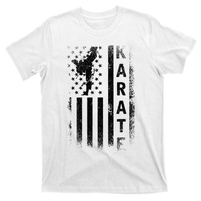 America Flag Japan Martial Arts Ninja Gift Karate T-Shirt