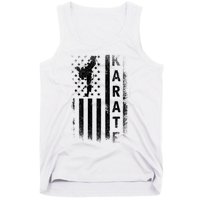 America Flag Japan Martial Arts Ninja Gift Karate Tank Top