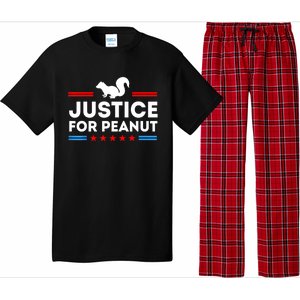 American Flag Justice For Peanut The Squirrels 2024 Gift Pajama Set