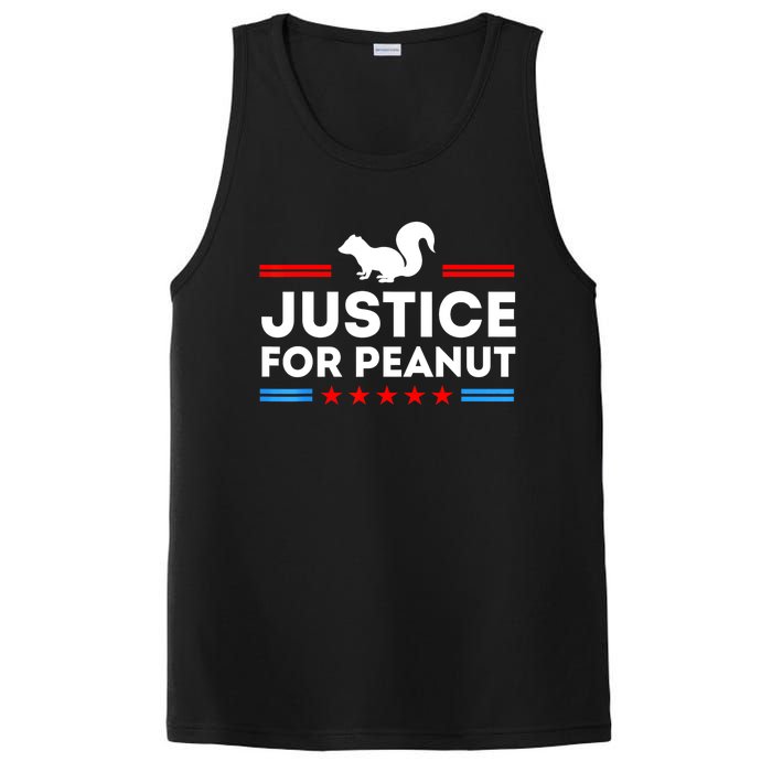 American Flag Justice For Peanut The Squirrels 2024 Gift PosiCharge Competitor Tank