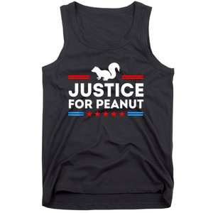 American Flag Justice For Peanut The Squirrels 2024 Gift Tank Top