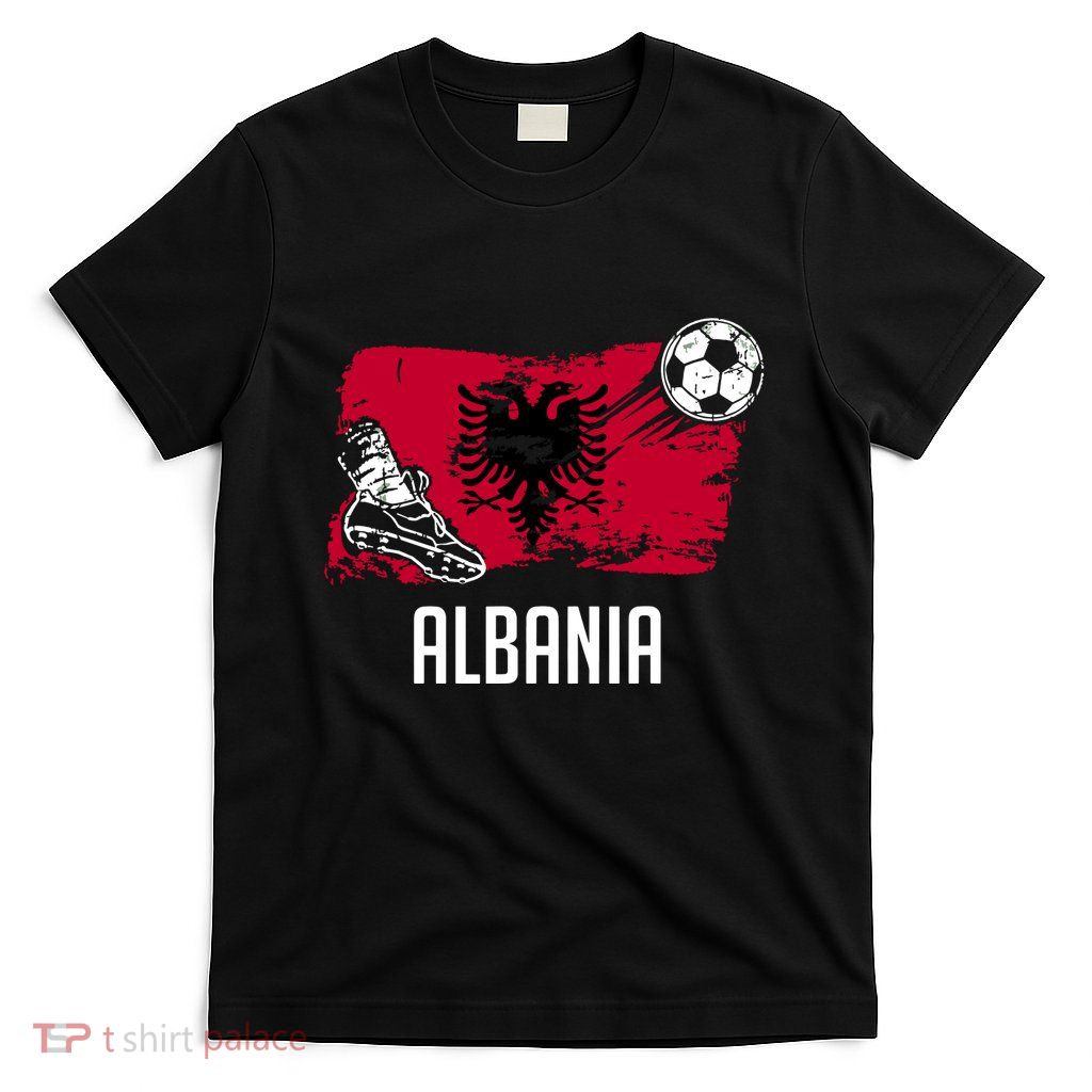 Albania Flag Jersey Albanian Soccer Team Albanian T-Shirt