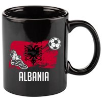 Albania Flag Jersey Albanian Soccer Team Albanian 11oz C Handle Ceramic Mug