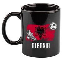 Albania Flag Jersey Albanian Soccer Team Albanian 11oz C Handle Ceramic Mug