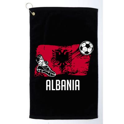 Albania Flag Jersey Albanian Soccer Team Albanian Golf Towel