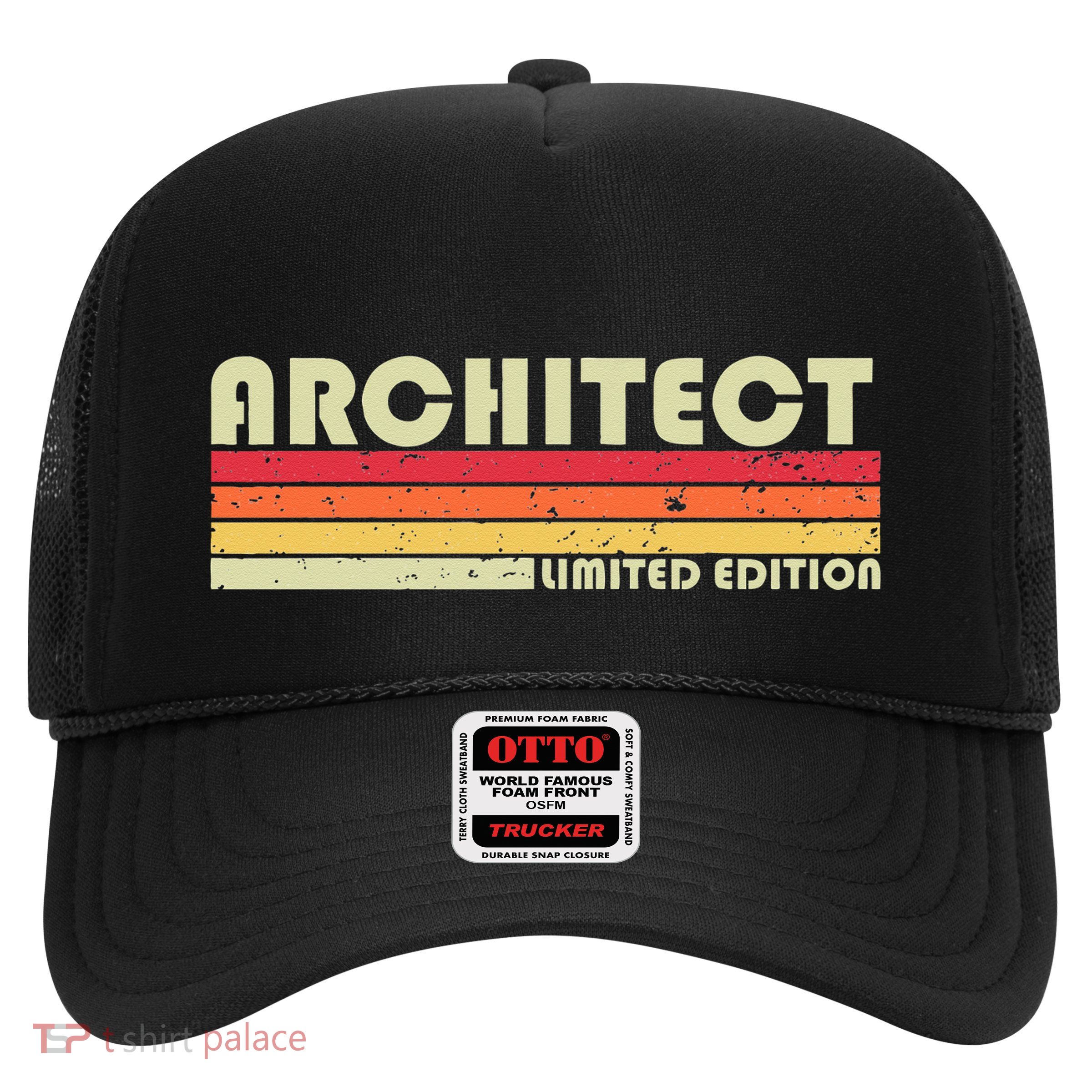 ARCHITECT Funny Job Title Profession Birthday Worker Idea Trucker Hat