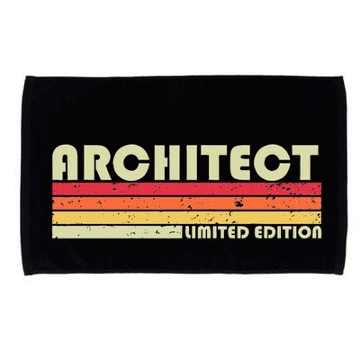 ARCHITECT Funny Job Title Profession Birthday Worker Idea Microfiber Hand Towel