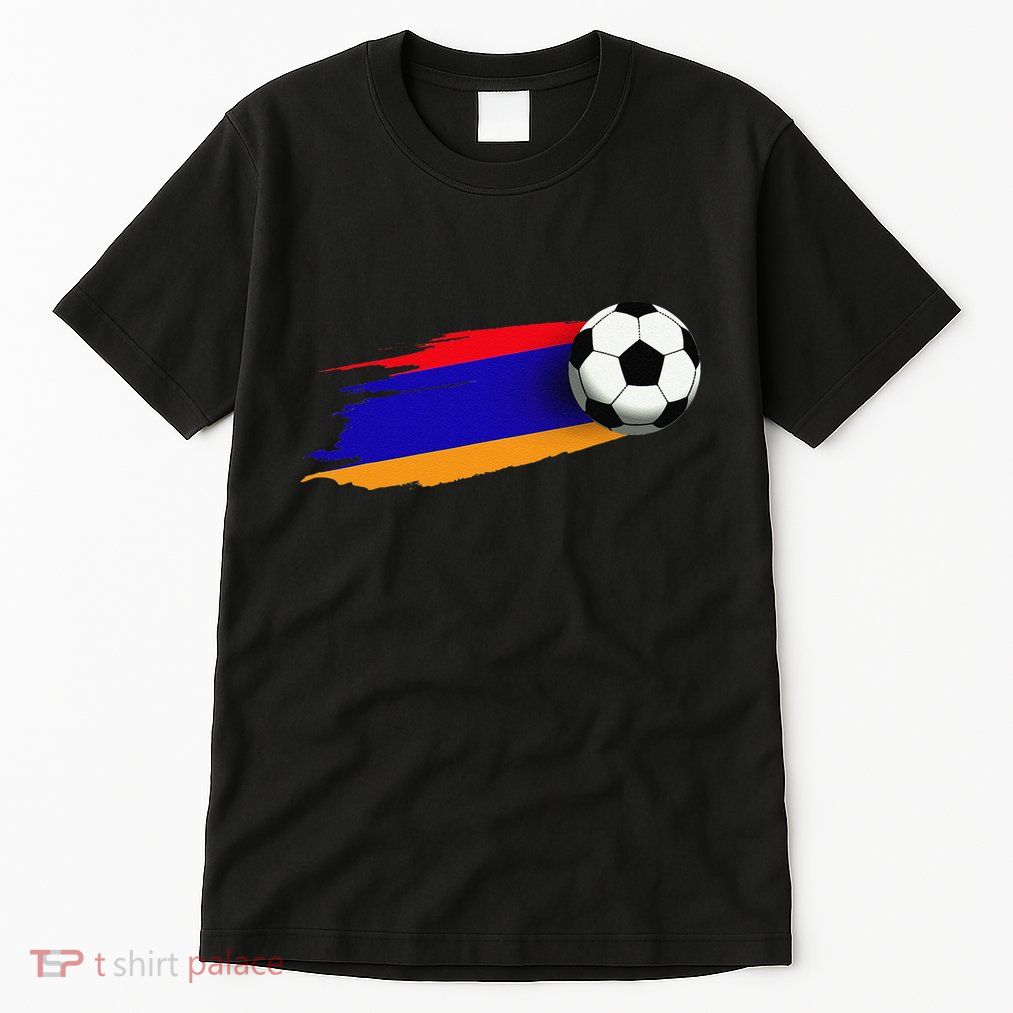 Armenia Flag Jersey Armenian Soccer Team Armenian Tall T-Shirt