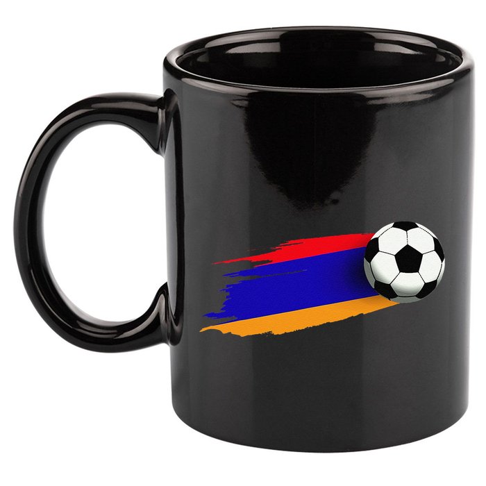 Armenia Flag Jersey Armenian Soccer Team Armenian 11oz C Handle Ceramic Mug