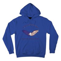 American Flag July 4th Eagle Land Of The Free Because Brave Gift Hoodie