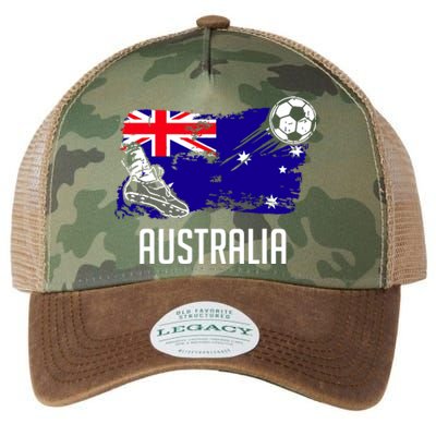 Australia Flag Jersey Australian Soccer Team Australian Legacy Tie Dye Trucker Hat