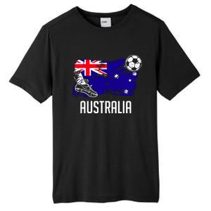 Australia Flag Jersey Australian Soccer Team Australian Tall Fusion ChromaSoft Performance T-Shirt