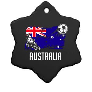 Australia Flag Jersey Australian Soccer Team Australian Ceramic Star Ornament