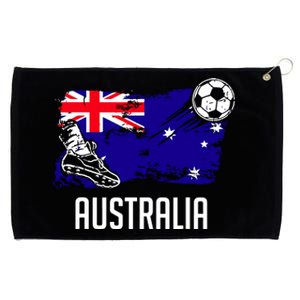 Australia Flag Jersey Australian Soccer Team Australian Grommeted Golf Towel