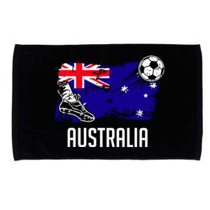 Australia Flag Jersey Australian Soccer Team Australian Microfiber Hand Towel