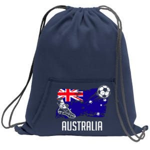 Australia Flag Jersey Australian Soccer Team Australian Sweatshirt Cinch Pack Bag