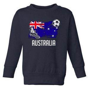 Australia Flag Jersey Australian Soccer Team Australian Toddler Sweatshirt