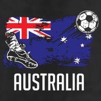 Australia Flag Jersey Australian Soccer Team Australian 7 Panel Mesh Trucker Snapback Hat