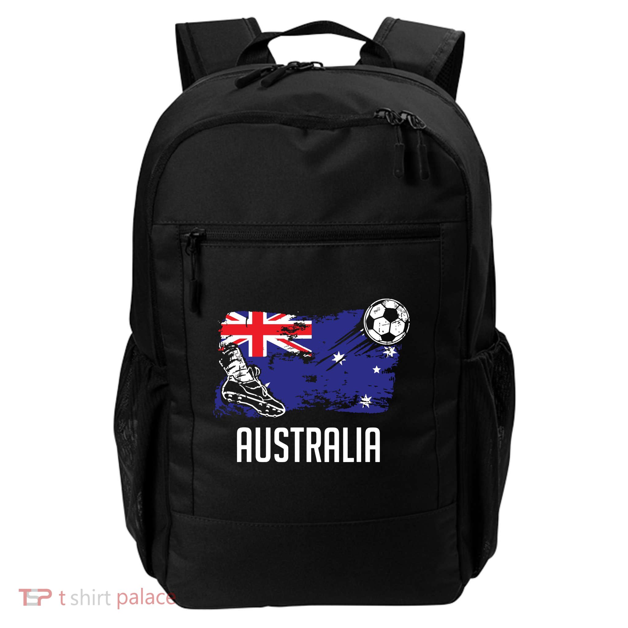 Australia Flag Jersey Australian Soccer Team Australian Backpack