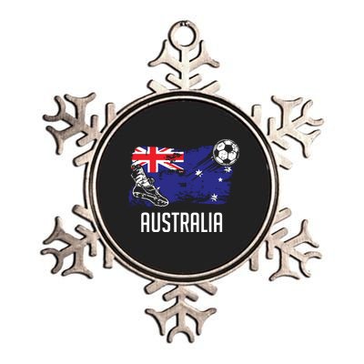 Australia Flag Jersey Australian Soccer Team Australian Metallic Star Ornament