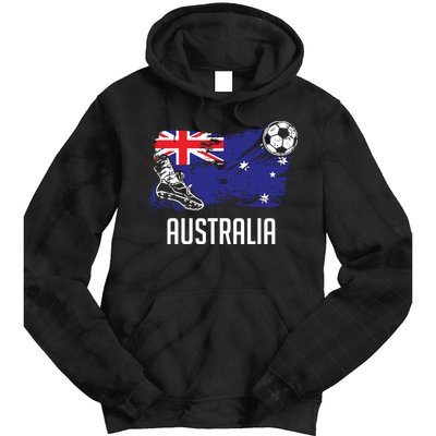 Australia Flag Jersey Australian Soccer Team Australian Tie Dye Hoodie