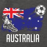 Australia Flag Jersey Australian Soccer Team Australian Vector Backpack