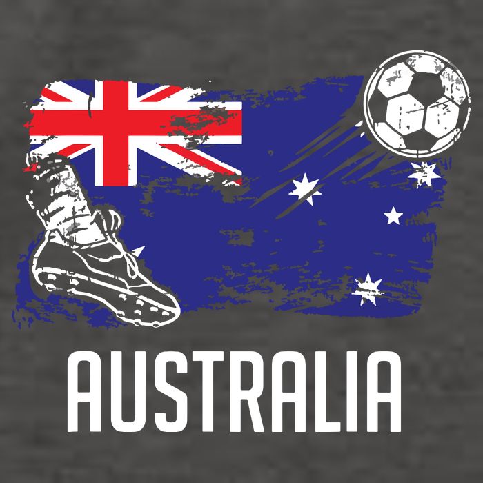 Australia Flag Jersey Australian Soccer Team Australian Vector Backpack