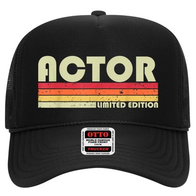 ACTOR Funny Job Title Profession Birthday Worker Idea Trucker Hat