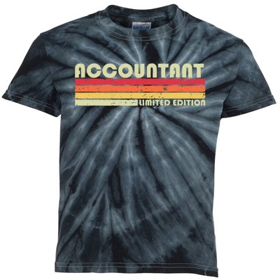 ACCOUNTANT Funny Job Title Profession Birthday Worker Idea Kids Tie-Dye T-Shirt