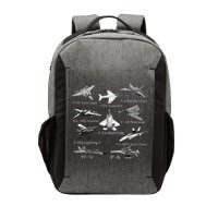 American Fighters Jets F22 Raptor F14 Tomcat Plane Vector Backpack