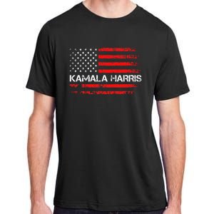 American Flag Kamala Harris 2024 President Election Adult ChromaSoft Performance T-Shirt