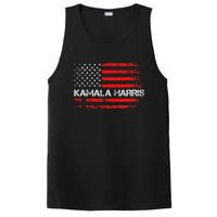 American Flag Kamala Harris 2024 President Election PosiCharge Competitor Tank