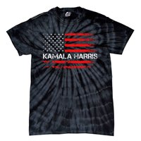 American Flag Kamala Harris 2024 President Election Tie-Dye T-Shirt