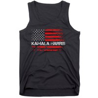 American Flag Kamala Harris 2024 President Election Tank Top