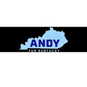 Andy For Kentucky Map Bumper Sticker