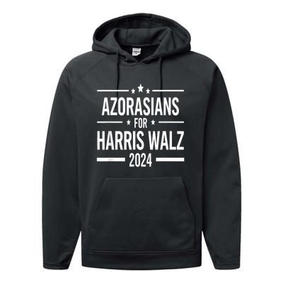 Azorasians For Kamala Harris Walz 2024 Arizona Voting Funny Performance Fleece Hoodie