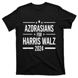 Azorasians For Kamala Harris Walz 2024 Arizona Voting Funny T-Shirt