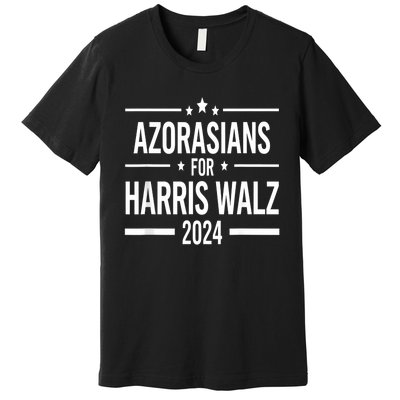 Azorasians For Kamala Harris Walz 2024 Arizona Voting Funny Premium T-Shirt