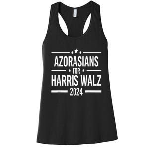 Azorasians For Kamala Harris Walz 2024 Arizona Voting Funny Women's Racerback Tank