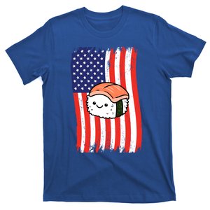 American Flag Kawaii Nigiri Sushi Lover Gift T-Shirt