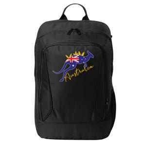 Australia Flag Kangaroo Australian Pride Souvenir Home City Backpack