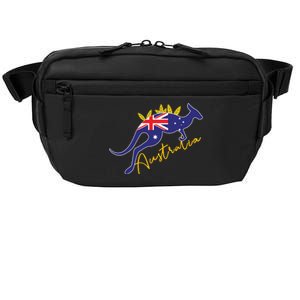 Australia Flag Kangaroo Australian Pride Souvenir Home Crossbody Pack