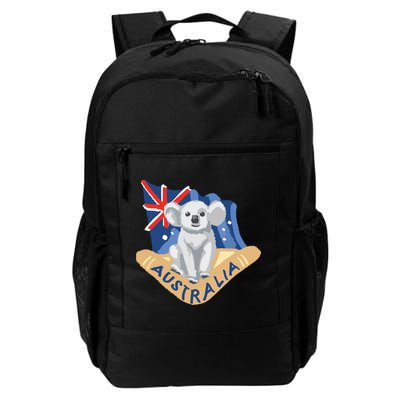Australia Flag Koala Boomerang Backpack
