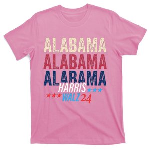 Alabama For Kamala Harris Tim Walz 2024 T-Shirt