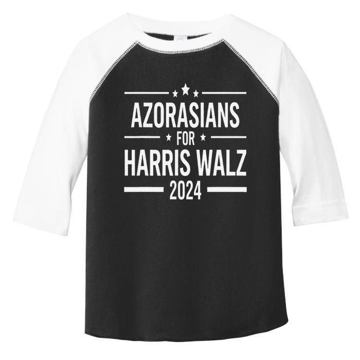 Azorasians For Kamala Harris Walz 2024 Arizona Voting Funny Toddler Fine Jersey T-Shirt