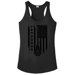 American Flag Lacrosse Apparel Lacrosse Ladies PosiCharge Competitor Racerback Tank