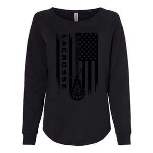 American Flag Lacrosse Apparel Lacrosse Womens California Wash Sweatshirt