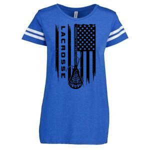 American Flag Lacrosse Apparel Lacrosse Enza Ladies Jersey Football T-Shirt